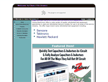 Tablet Screenshot of choicegear.net